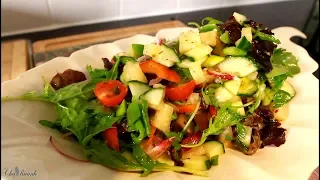 How To Make Best  Pineapple Salad For Your  Sunday Dinner Salad   | Chef Ricardo Cooking