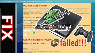 PS3 NEW HEN INSTALLATION | ps3exploit website not working | Let's FIX the problem