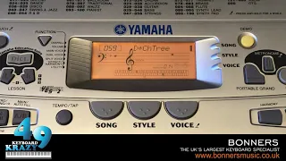 Yamaha PSR-275 Keyboard - 100 Demonstration Songs Part 2/2