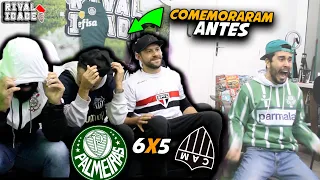 React Palmeiras 0(6)x(5)0 Atlético Mg | Melhores momentos | penaltis  Libertadores