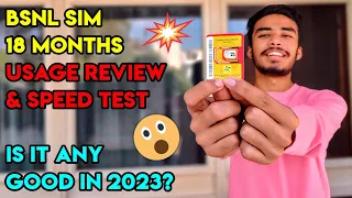 BSNL SIM 1.5 Years Usage Experience & Review | Speed Test & 4G Launch? Good Reliability In 2023?