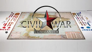 Civil War Commander Board Game