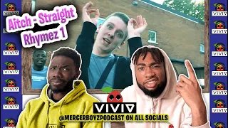 First Time Reacting to Aitch - Straight Rhymez 1 (prod. Pezmo) | MERCER BOYZ REACTIONS