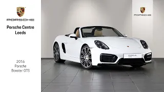 2016 Porsche Boxster GTS