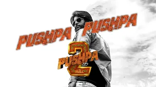 PUSHPA PUSHPA - Pushpa 2 The rule | Allu Arjun | latest release |