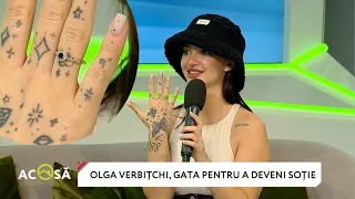 Olga Verbiţchi, despre logodnă, când va îmbrăca rochia de mireasă şi activitatea artistică