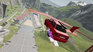 Which Car Can Jump The Longest - BeamNG Drive