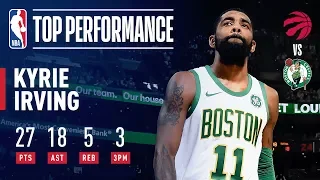 Kyrie Irving Drops 27 Points & Career-High 18 Assists | January 16, 2019