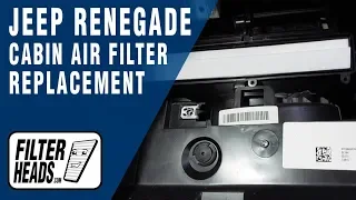 How to Replace Cabin Air Filter 2016 Jeep Renegade