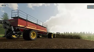 FS22 - No Man's Land Timelapse - Ep 39 - Time to sow new crops with the Väderstad