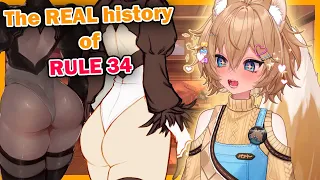 The REAL history of RULE 34 | Panky Reacts
