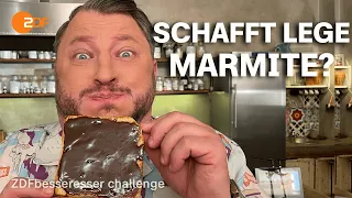 Klebriger Kult: Sebastian soll herzhaften Brotaufstrich nachmachen I ZDFbesseresser challenge