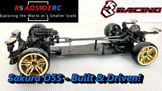 New RC Drift Car!  3Racing Sakura D5S Build and First Drive