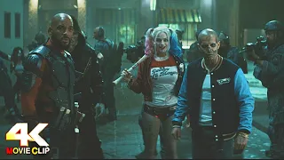 Suicide Squad (2016) - Escape plan scene 4K 60fps