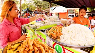 Beef Noodle Soup, Coconut Rice Cake, Yellow Pancake, Spring Roll, Fruit, & More - Best Street Food