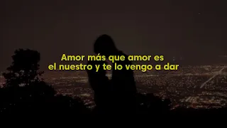 Diego Luna - Te Amo Y Más (Letra)