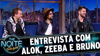 Entrevista com Alok, Zeeba e Bruno | The Noite (24/03/17)