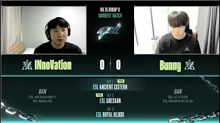 [2023 GSL S1] Ro.16 Group D Match3 INnoVation vs Bunny