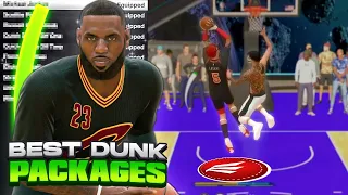 THE BEST DUNK ANIMATIONS ON NBA 2K24! The BEST DUNKS For ALL DUNK RATINGS