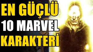 EN GÜÇLÜ 10 MARVEL KARAKTERİ (THANOS'u YENEBİLECEK 10 MARVEL KARAKTERİ)