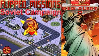 Command & Conquer Red Alert 2 Yuri's Revenge│Flipped Missions│Full Soviet Campaign