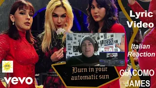 The Warning Automatic Sun (Lyric Video) reaction - italian Punk Rock Head musician Giacomo James -