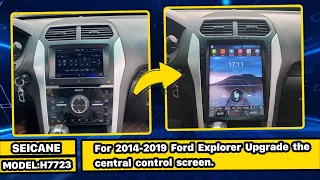 Carplay radio upgrade | How to install Android radio for Ford Explorer DSP GPS 360° Camera 2014-2019