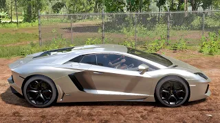 LAMBORGHINI AVENTADOR LP700-4 GAMEPLAY | TOP SPEED LAMBO AVENTADOR | BURNOUT | FORZA HORIZON 5