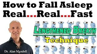 How to Fall Asleep Real...Real...Fast (Lengthened Breath Technique) - Dr Mandell, DC