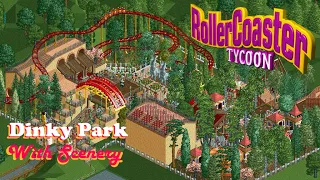 Rollercoaster Tycoon - Dinky Park/Pokey Park - With Scenery (10x Speed)