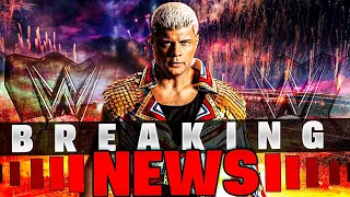 WWE BREAKING NEWS Cody Rhodes FORCED TO RELINQUISH WWE TITLE Due To INJURY 2024! WWE News