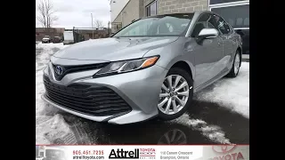 2018 Toyota Camry Hybrid LE HYBRID Review Brampton ON - Attrell Toyota