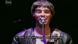15. Hey hey, my my subtitulada - Oasis (Wembley, Second Night)