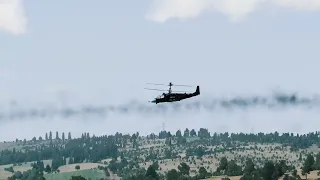 Russian Attack Helicopters Ka-52 Shot Down near Khersonian Region by TOW Anti-Tank Missiles - ARMA 3