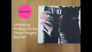 Unboxing  Rolling Stones - Sticky Fingers Box Set