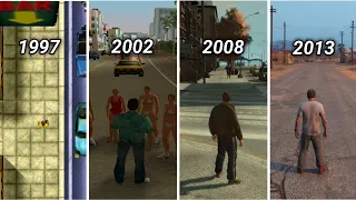 GTA Evolution 1997 to 2021