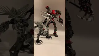 Lego Bionicle Review - Maxilos and Spinax (8924) #shorts