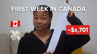 How Much I Spent in my First Week in Canada - Full Breakdown