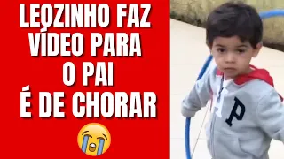 😭MURILO HUFF NÃO ESTAVA PREPARADO PARA VER ESSE VÍDEO QUE O LEOZINHO FEZ PRA ELE😭