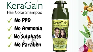 Shampoo Hair Dye | KeraGain Hair Color Shampoo