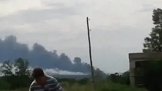 RAW VIDEO: Purported Malaysia Airlines MH17 crash