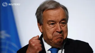 U.N. chief Guterres warns of 'ocean emergency'