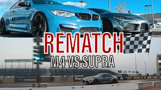 2021 SUPRA VS BMW M4 REMATCH RACE