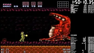 (Super Metroid) Kill Croc's Tongue (1:50:07)