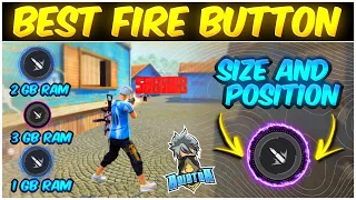 Best Fire Button Size & Position 🔥 | Perfect Fire Button Size 👽 | Free Fire