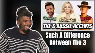 AMERICAN REACTS TO The 3 Australian Accents: General, Cultivated & Broad | Australian Pronunciation