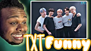 TXT TRY NOT TO LAUGH (funny and unexpected moments) [REACTION*]