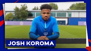 "I can't wait to get out there" | Josh Koroma's First Pompey Interview