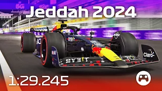 F1 2024 Jeddah | 1:29.245 | VRC Formula Alpha 2023 CSP v1.4 | Assetto Corsa | Hotlap + Setup