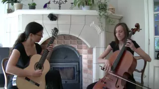 Dream a Little Dream of Me (Cello-Guitar Duo)